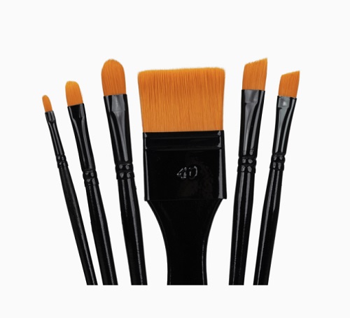 Filli_afilli_A1_6 Filli Afilli A1 Hobi Fırça Seti 6 - Görsel 1