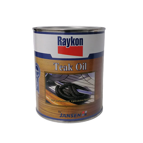 raykon-urun-teak-ol-0-75-lt Raykon by Jansen Teak Öl Tik Yağı 0.75 Litre - Görsel 1