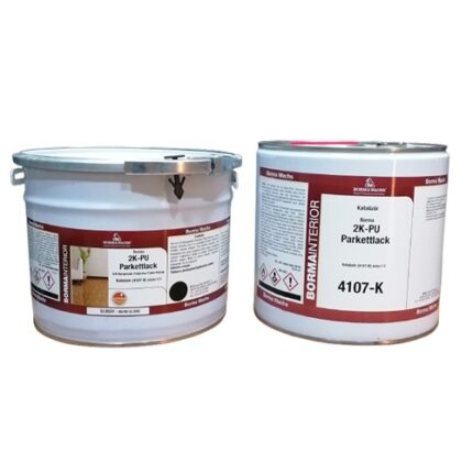 Borma Wachs 2K PU Parketlack 2 Bileşenli Parke Verniği 2.5+2.5 L.