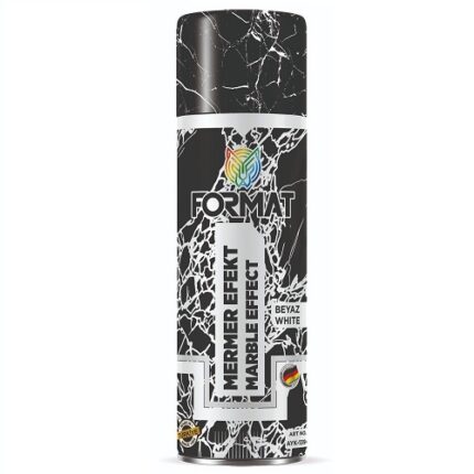 Format Mermer Efekt Sprey Boya Beyaz 200 ml