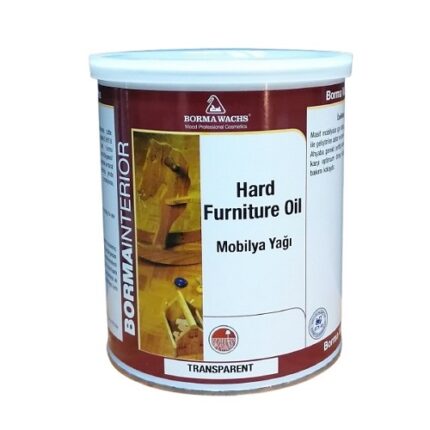 Borma Wachs Furniture Oil - Mobilya Yağı Transparent (Şeffaf) 1L.