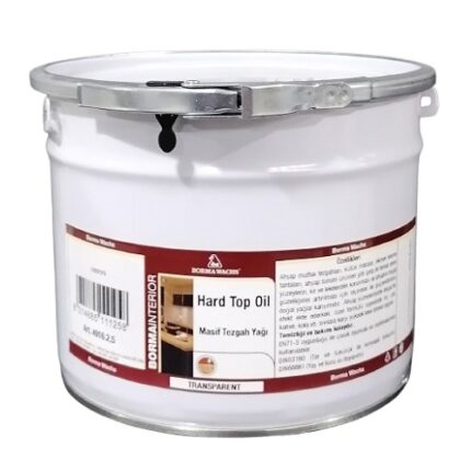Borma Wachs Hard Top Oil - Masif Tezgah Yağı ( Kütük Mobilya Yağı ) 2.5 L.