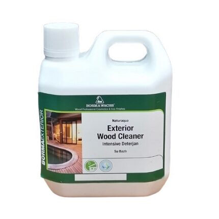 Borma Wachs Naturaqua Exterior Wood Cleaner - Su Bazlı Dış Mekan Ahşap Temizleyici 1 L.
