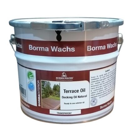 Borma Wachs Terrace Oil (Decking Oil Natural) - Teras Yağı Transparent/Şeffaf 2.5 L.